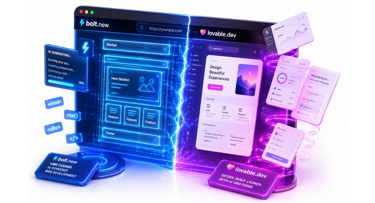 How to Use Bolt.new for Vibe Coding in 2026 (Full-Stack Beginner Guide)